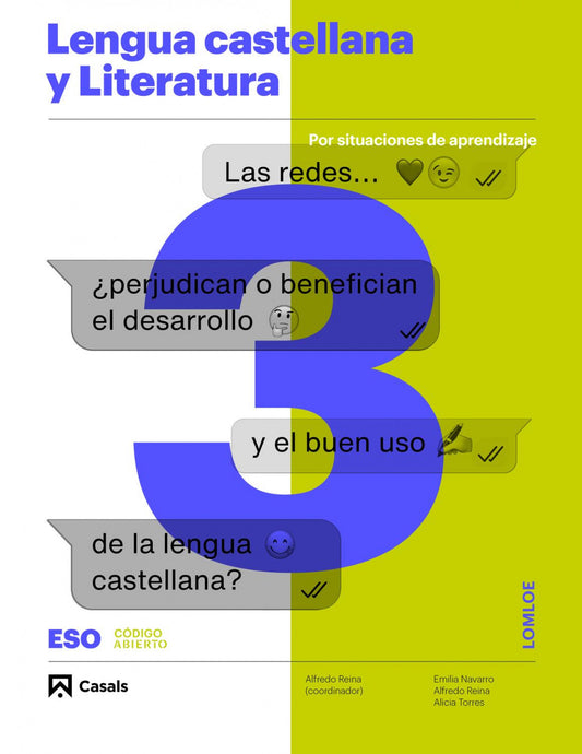 LENGUA Y LITERATURA 3ºESO. CÓDIGO ABIERTO. MURCIA 2023