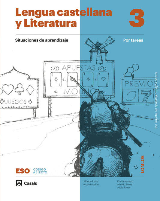Lengua castellana y Literatura por tareas 3 ESO LOMLOE ANDALUCIA
