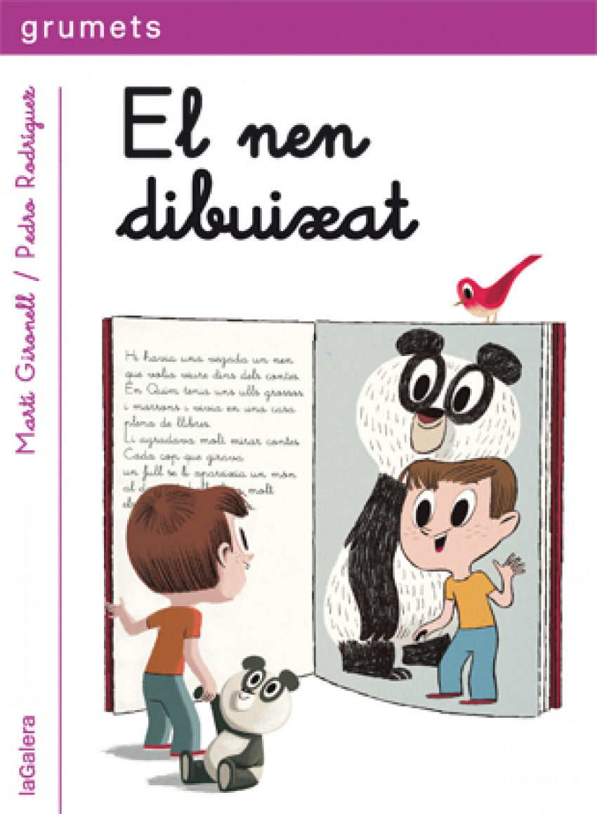 El nen dibuixat