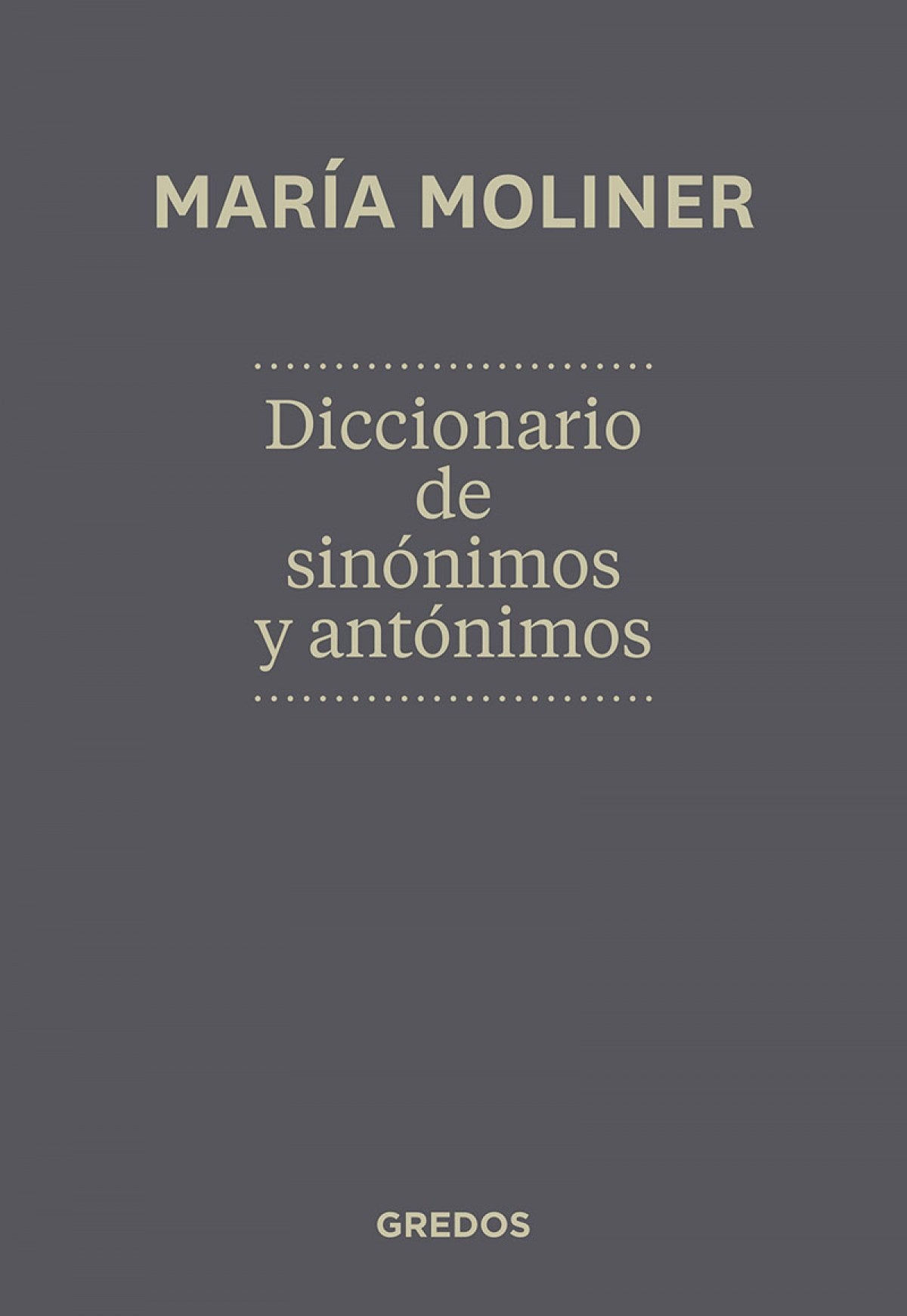 Diccionario de sinonimos y antonim.N.Ed