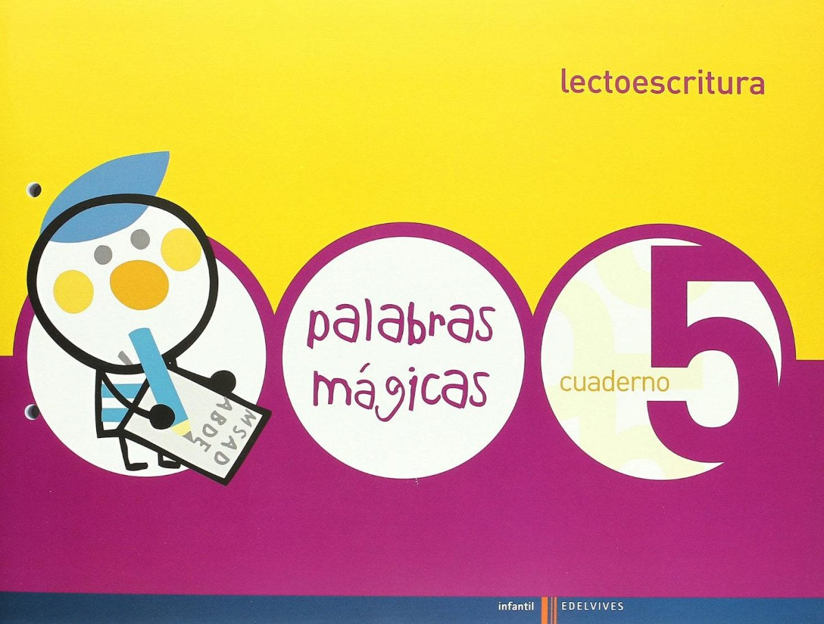 (07).PALABRAS MAGICAS (5).CUADERNO LECTOESCRITURA