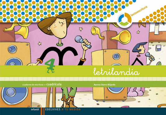 (09).4.CUAD.LETRILANDIA CUADRICULA *ESPIRAL*