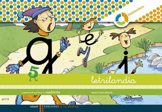 (09).5.CUAD.LETRILANDIA CUADRICULA *ESPIRAL*