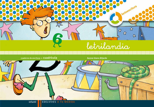 (09).6.CUAD.LETRILANDIA CUADRICULA *ESPIRAL*