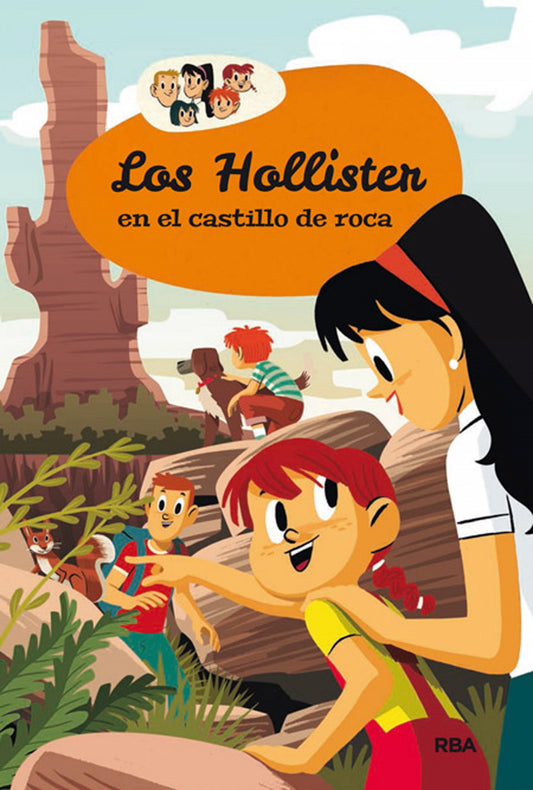 Los Hollister en el castillo de Roca