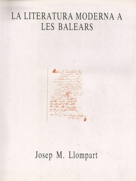 LA LITERATURA MODERNA A BALEARS