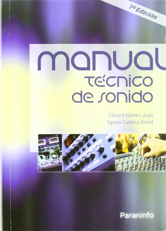 Manual técnico de sonido