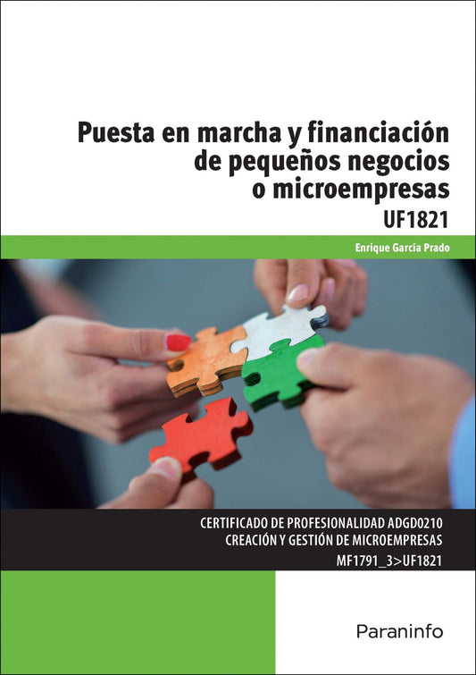 Puesta marcha y financiación de pequeños negocios o microempresas