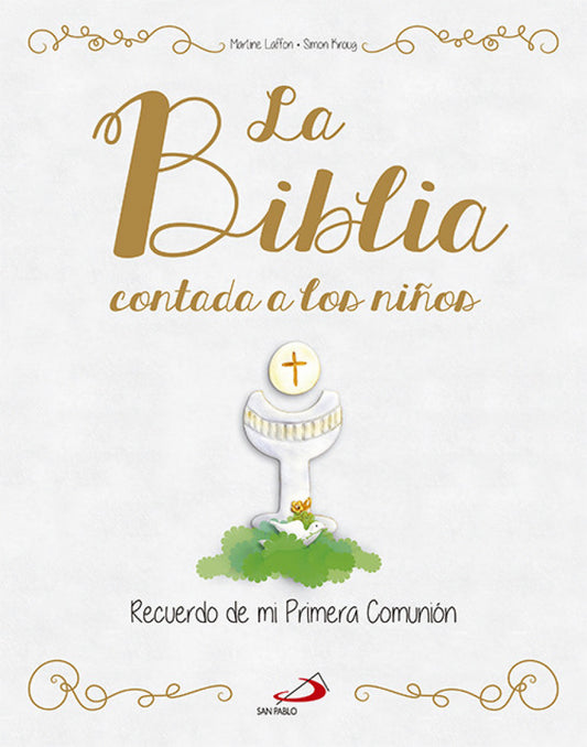 Biblia contada a los niños. Recuerdo Primera Comunión