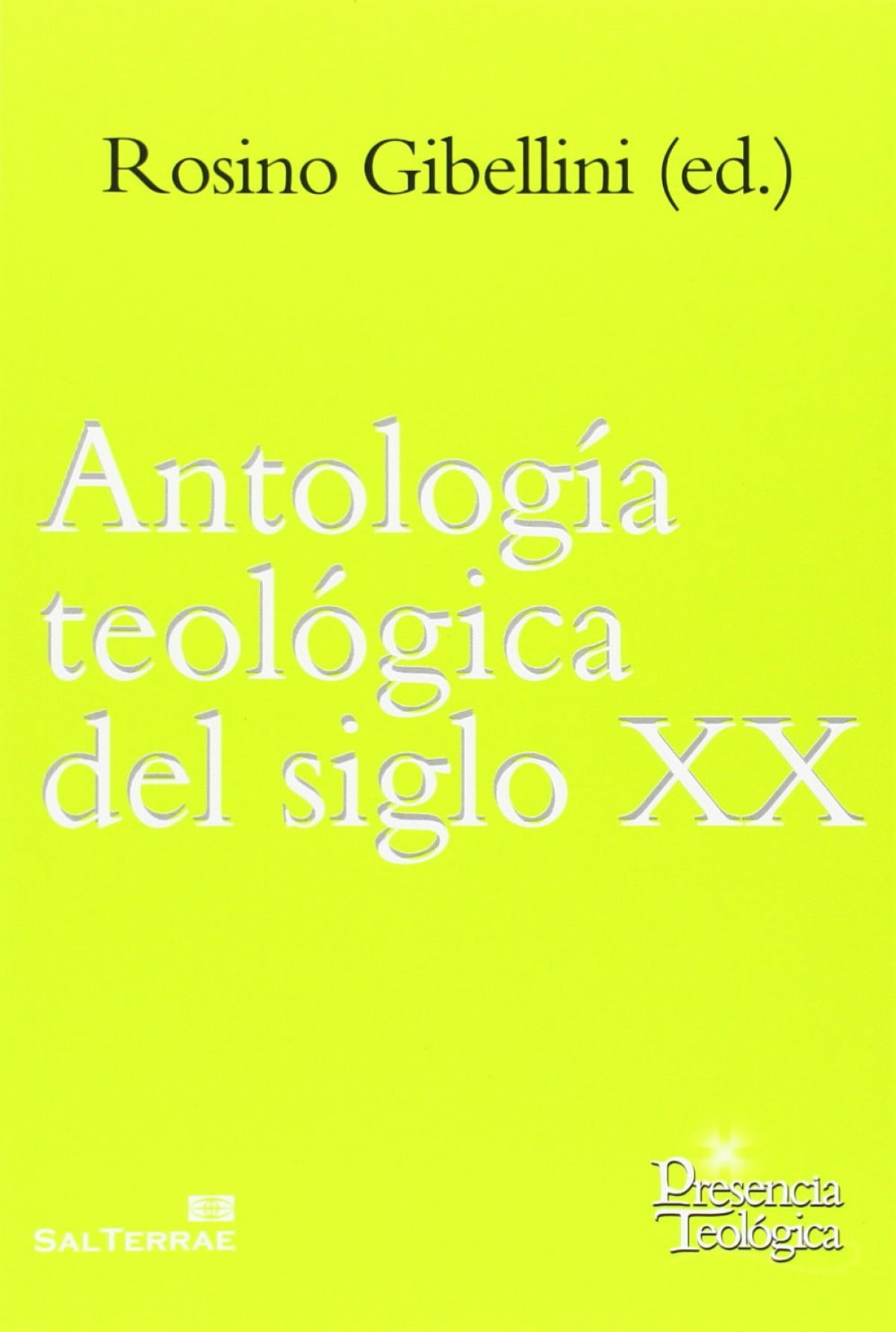 Antología teológica del siglo XX
