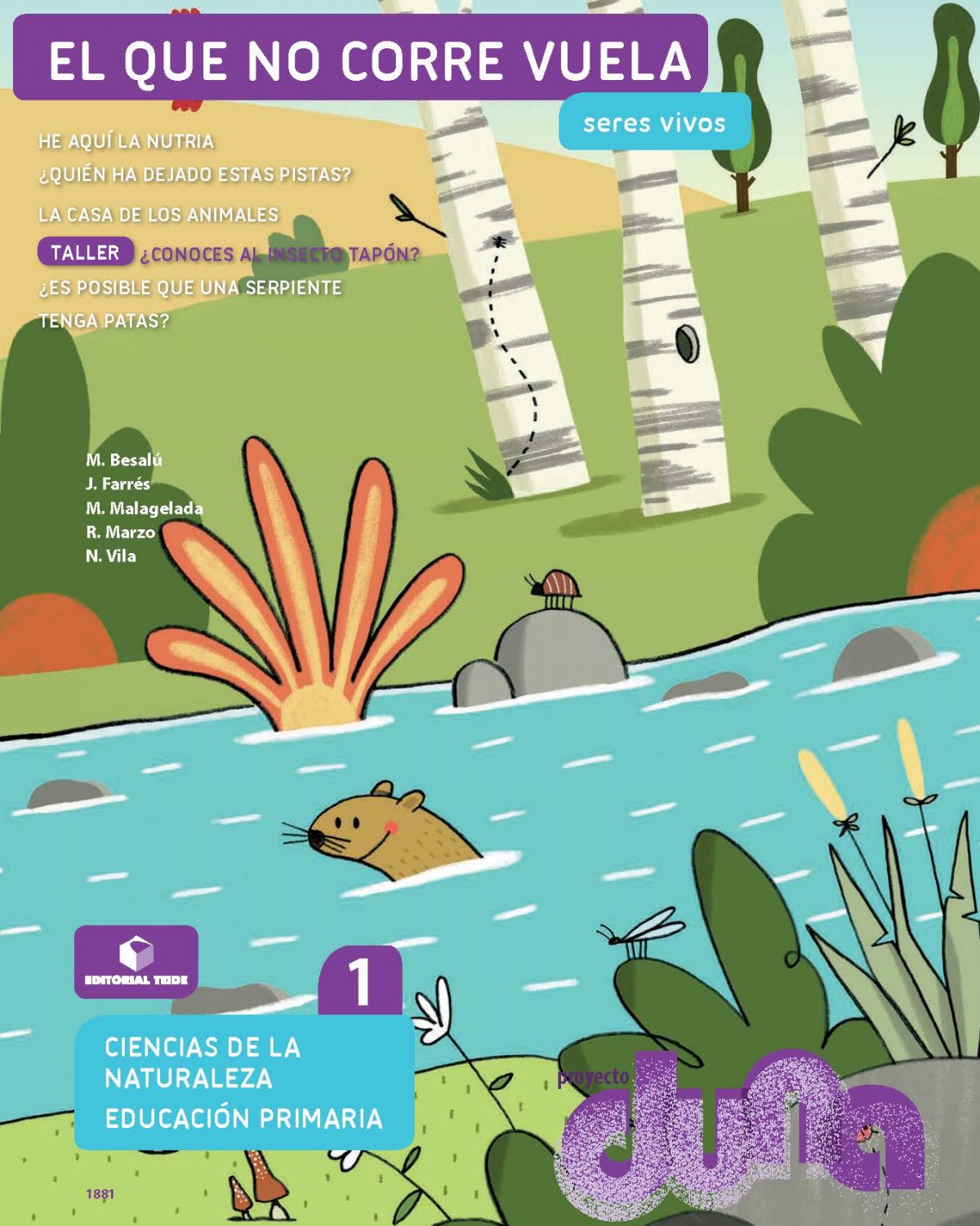 Ciencias naturales 1ºprimaria. Duna. Seres vivos