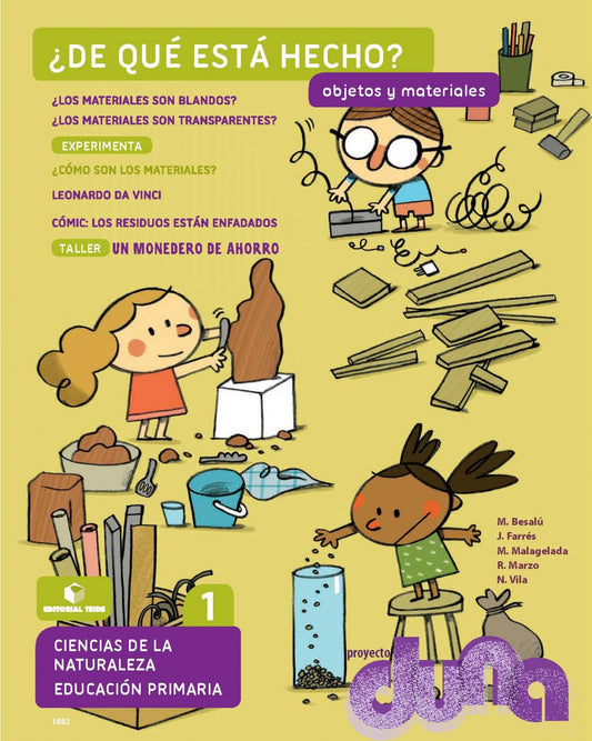 Ciencias naturales 1ºprimaria. Duna. Objetos y ...