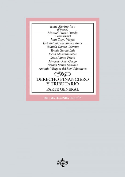 Derecho financiero y tributario:parte general