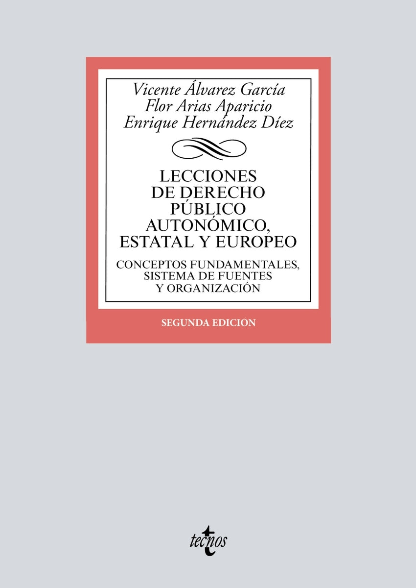 Lecciones de Derecho Público autonómico, estatal y europeo