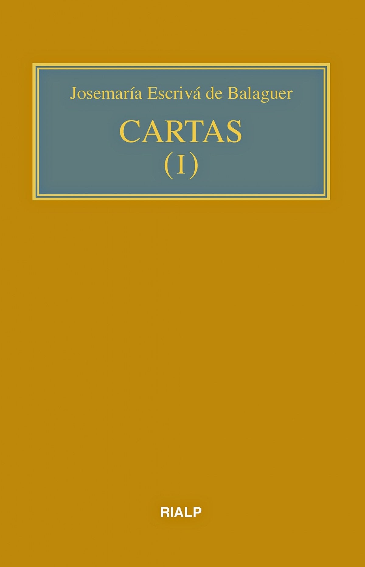 Cartas I (bolsillo, rústica)