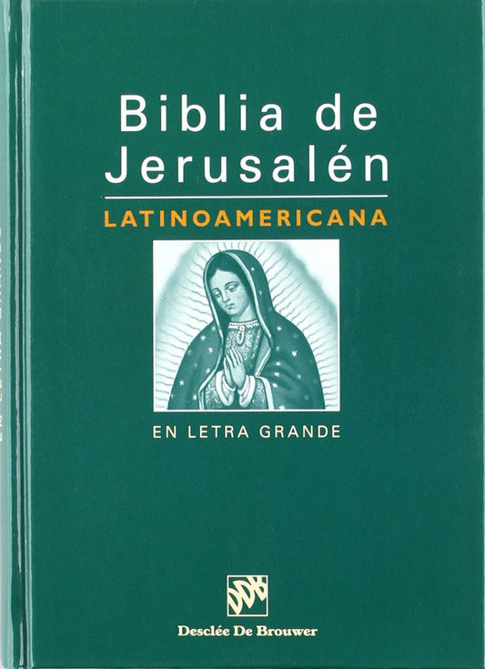 Biblia de jerusalén latinoamericana en letra grande
