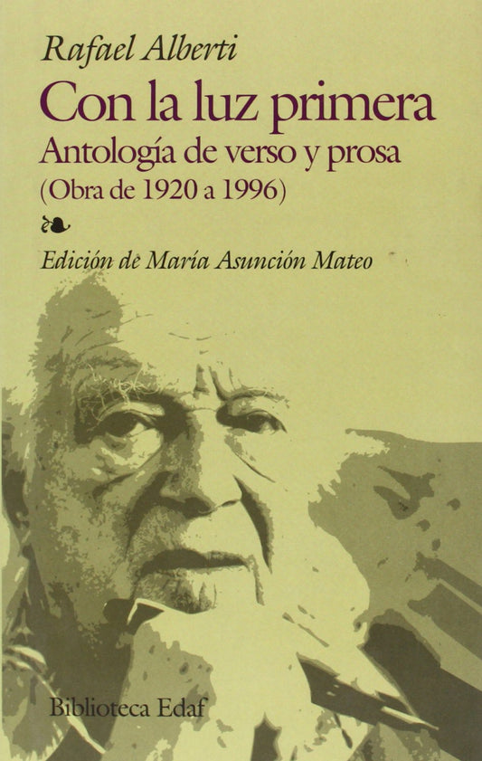 CON LA LUZ PRIMERA-ANTOLOGIA DE VERSO P.