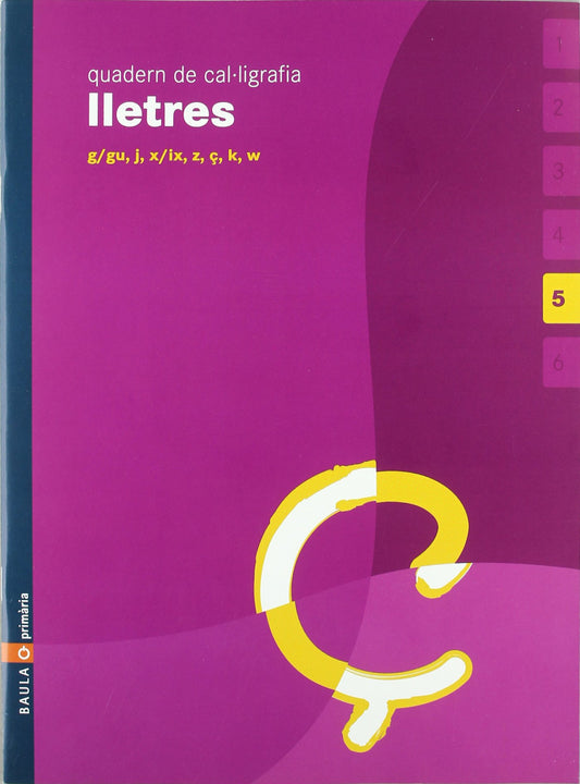 (CAT).(05).5.QUAD.CAL·LIGRAFIA LLETRES (5 ANYS)