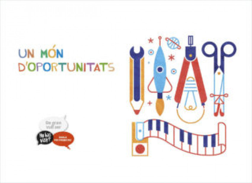 Carpeta alumne De gran vull ser - Ho has vist? - Infantil
