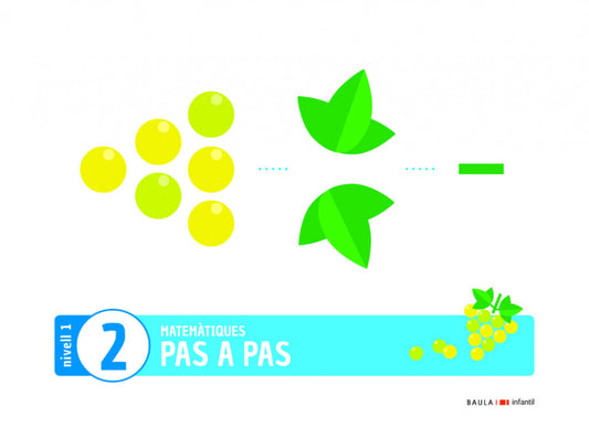 Matemàtiques Pas a pas Infantil Quadern 2 Nivell 1