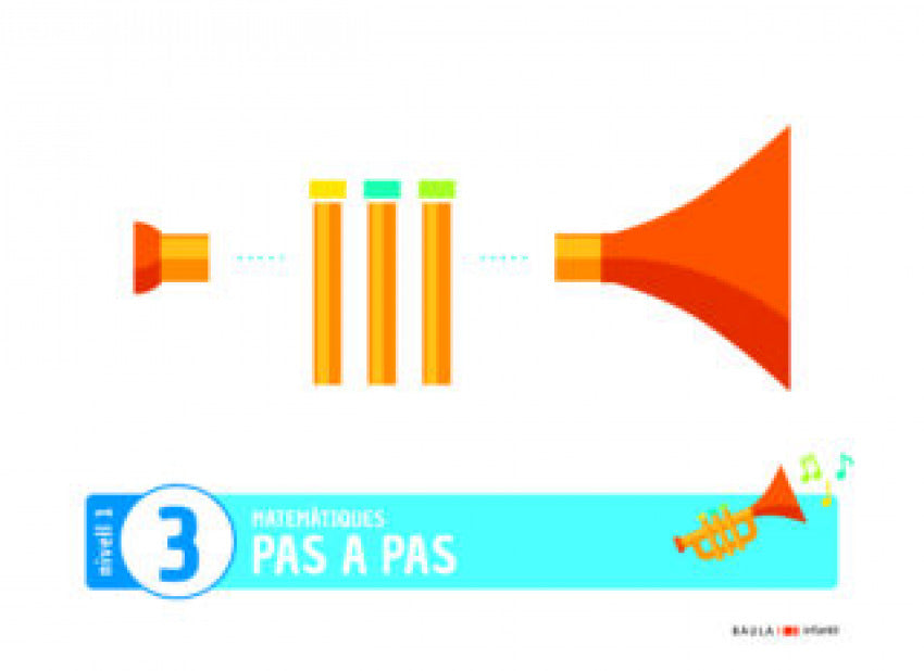 Matemàtiques Pas a pas Infantil Quadern 3 Nivell 1