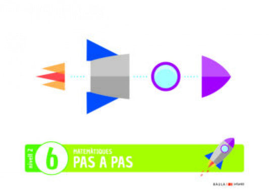 Matemàtiques Pas a pas Infantil Quadern 6 Nivell 2