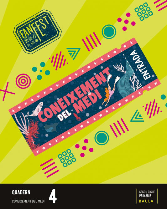 QUADERN CONEIXEMENT MEDI 4T.PRIMARIA. FANFEST. CATALUNYA 2023