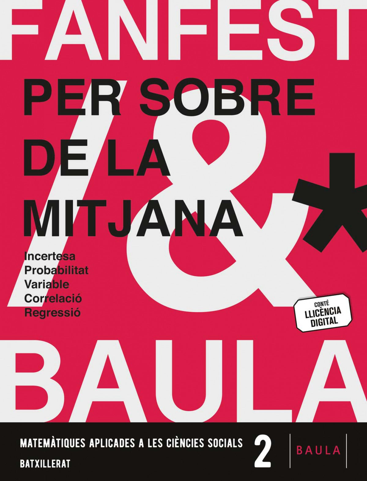 MATEMATIQUES 2N.BATXILLERAT APLICADES CIENCES SOCIALS. FANFEST. CATALUNYA 2023