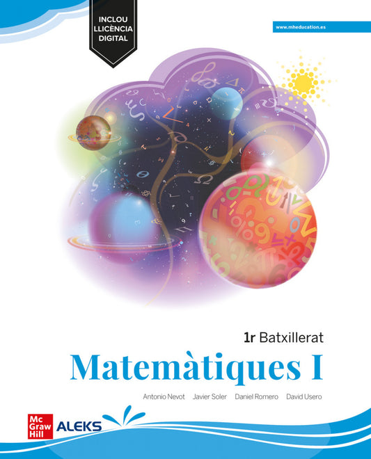MATEMATIQUES 1 BACH MEDITERR NOVA CAT