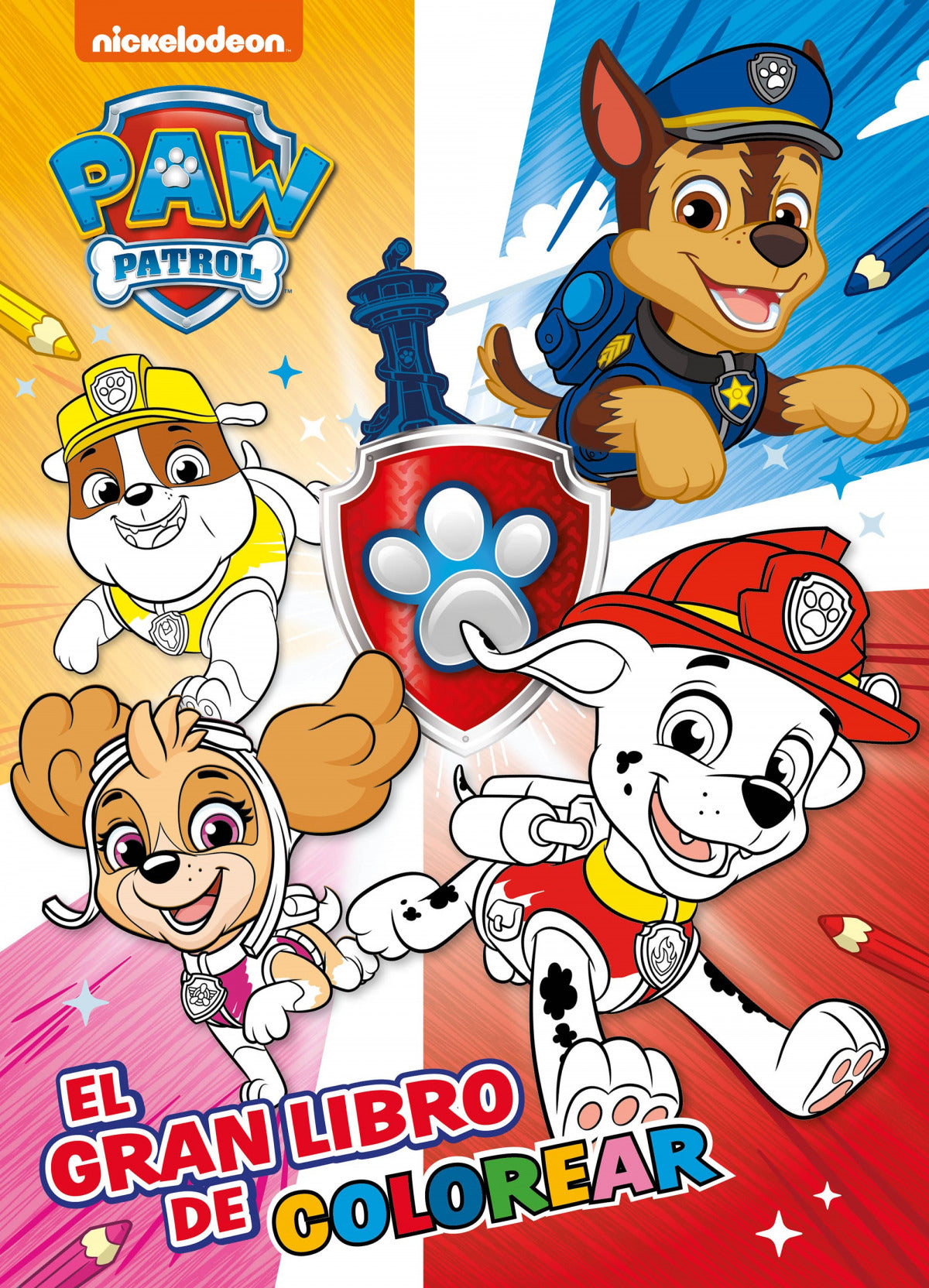 El gran libro de colorear (Paw Patrol / Patrulla Canina)