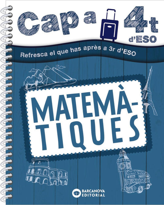 Cap a 4t d' ESO. Matemàtiques