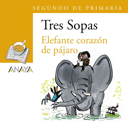 Blíster ' Elefante corazón de pájaro ' 2º de Primaria