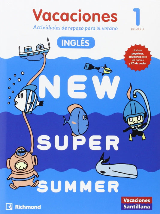 NEW SUPER SUMMER 1º PRIMARIA BOOK AUDIO