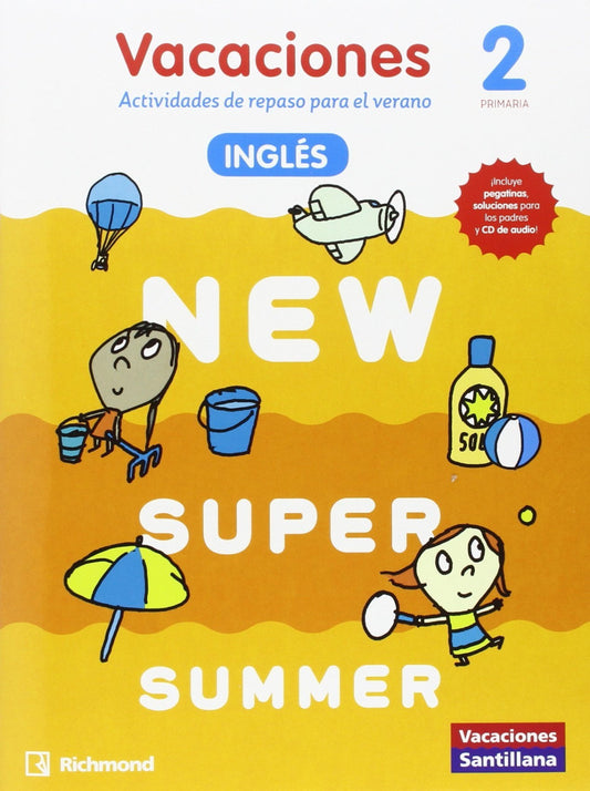 NEW SUPER SUMMER 2º PRIMARIA BOOK audio