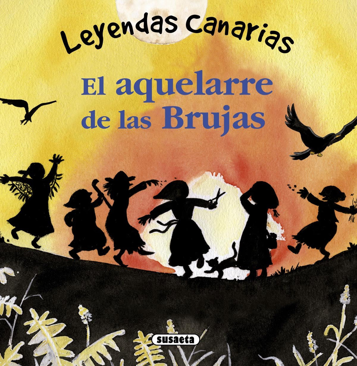 Aquelarre de las brujas. leyendas canarias