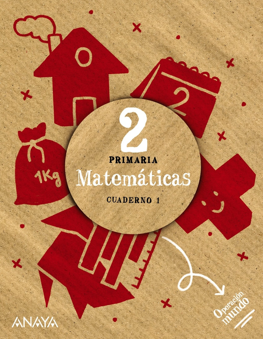 CUADERNO MATEMÁTICAS 1-2ºPRIMARIA. OPERACIÓN MUNDO 2023