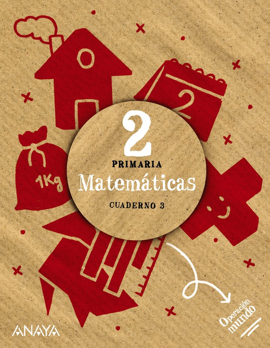 CUADERNO MATEMÁTICAS 3-2ºPRIMARIA. OPERACIÓN MUNDO 2023