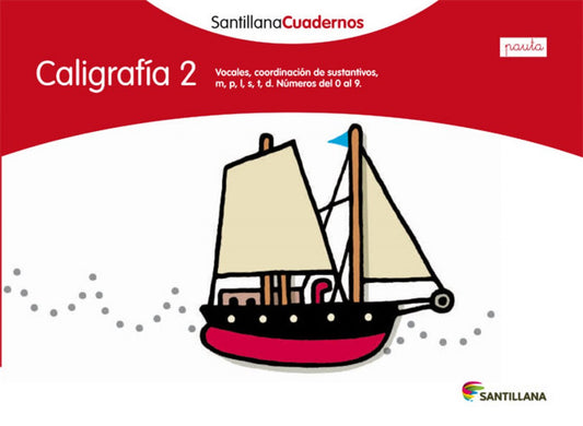 Caligrafía, 2 Educación Primaria (pauta). Cuaderno