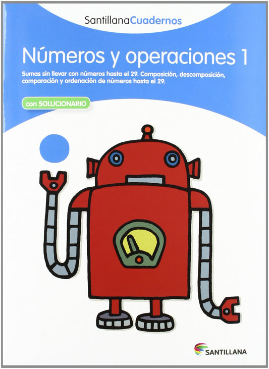 Números y operaciones, Educación Primaria. Cuaderno 1