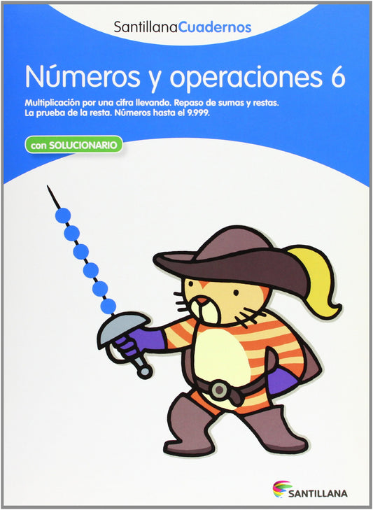 Números y operaciones, Educación Primaria. Cuaderno 6