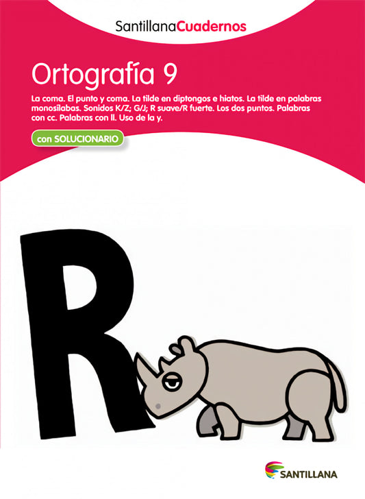 Ortografía, Educación Primaria. Cuaderno 9