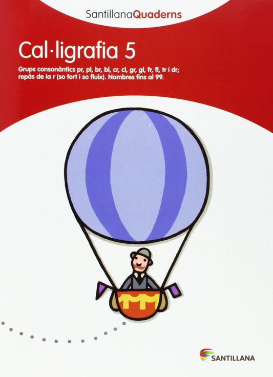 Cal·ligrafia, Educació Primària. Quadern 5
