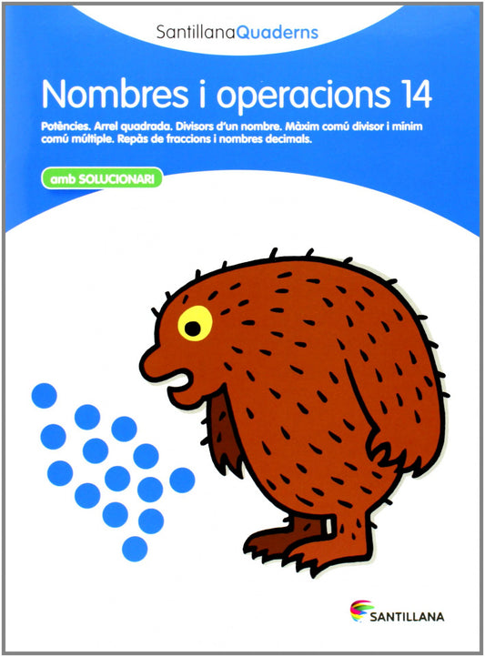 Nombres i operacions, Educación Primaria. Quadern 14