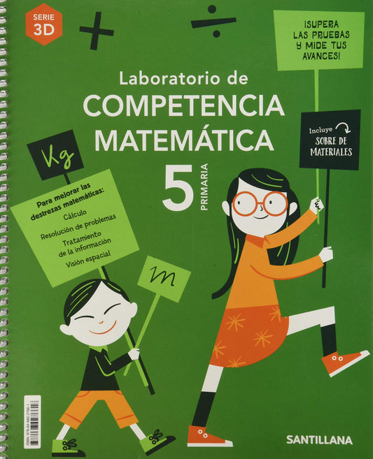 LABORATORIO DE COMPETENCIA MATEMATICA 3D 5 PRIMARIA