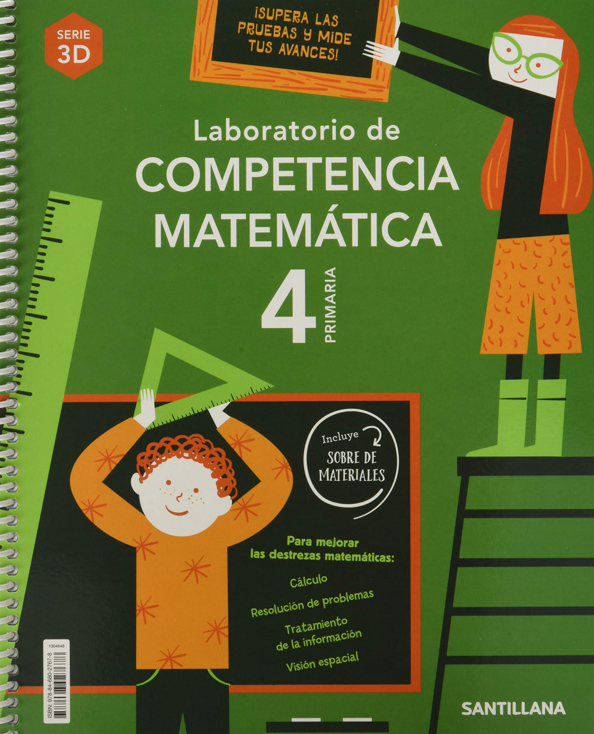 LABORATORIO DE COMPETENCIA MATEMATICA 3D 4 PRIMARIA