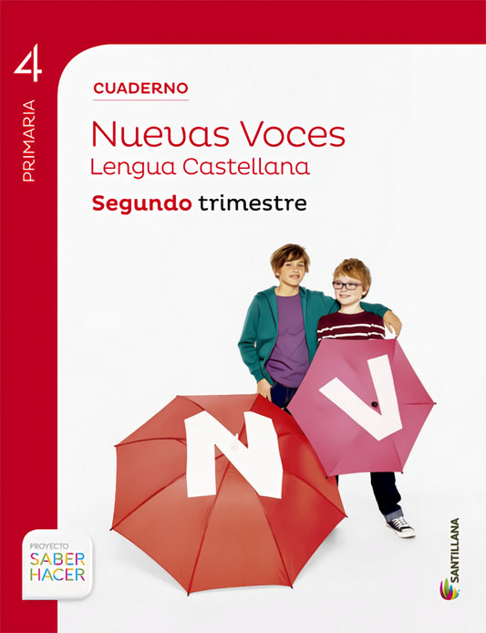 CUADERNO LENGUA NUEVAS VOCES 4-2 PRIMARIA SAB