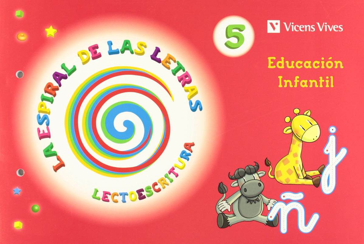 (11).LECTOESCRITURA 5.(ESPIRAL DE LETRAS) INFANTIL