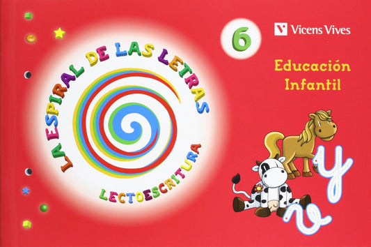 (11).LECTOESCRITURA 6.(ESPIRAL DE LETRAS) INFANTIL