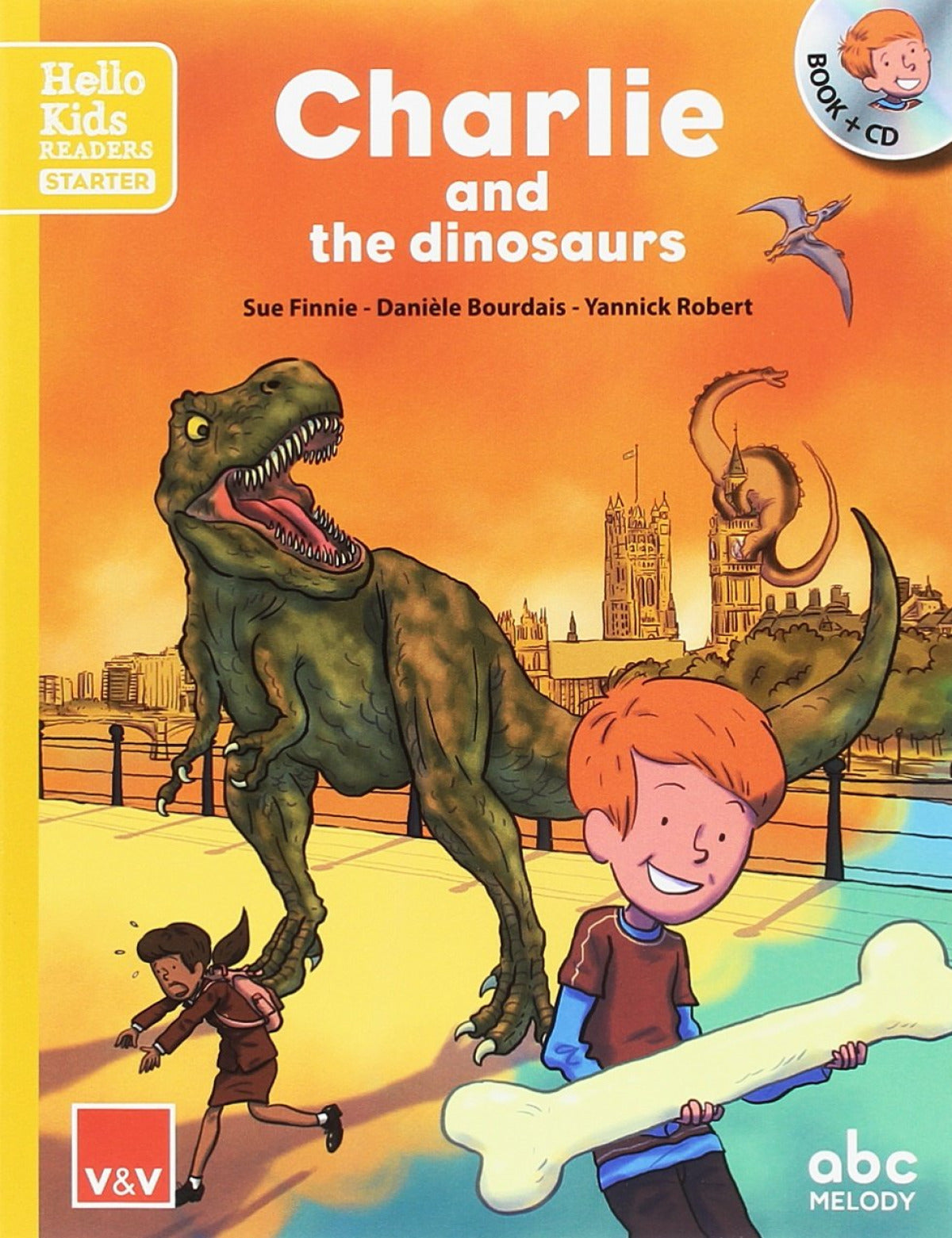 CHARLIE AND THE DINOSAURS HELLO KIDS READERS
