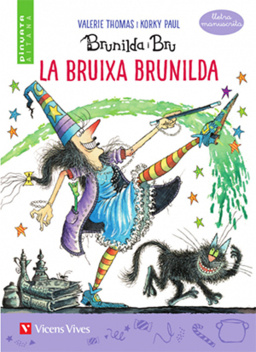 21 la bruixa brunilda pinyata aitana lletra manuscrita